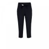 &Co Woman - Phoenix Capri Travel - Navy - Travelstof Dames - Broek