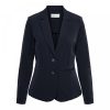 &Co Woman - Phileine Travel - Navy - Blazer - Dameskleding - Travelstof kwaliteit