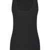 Lady Day | June top - Black - Travelstof - Morgen in huis