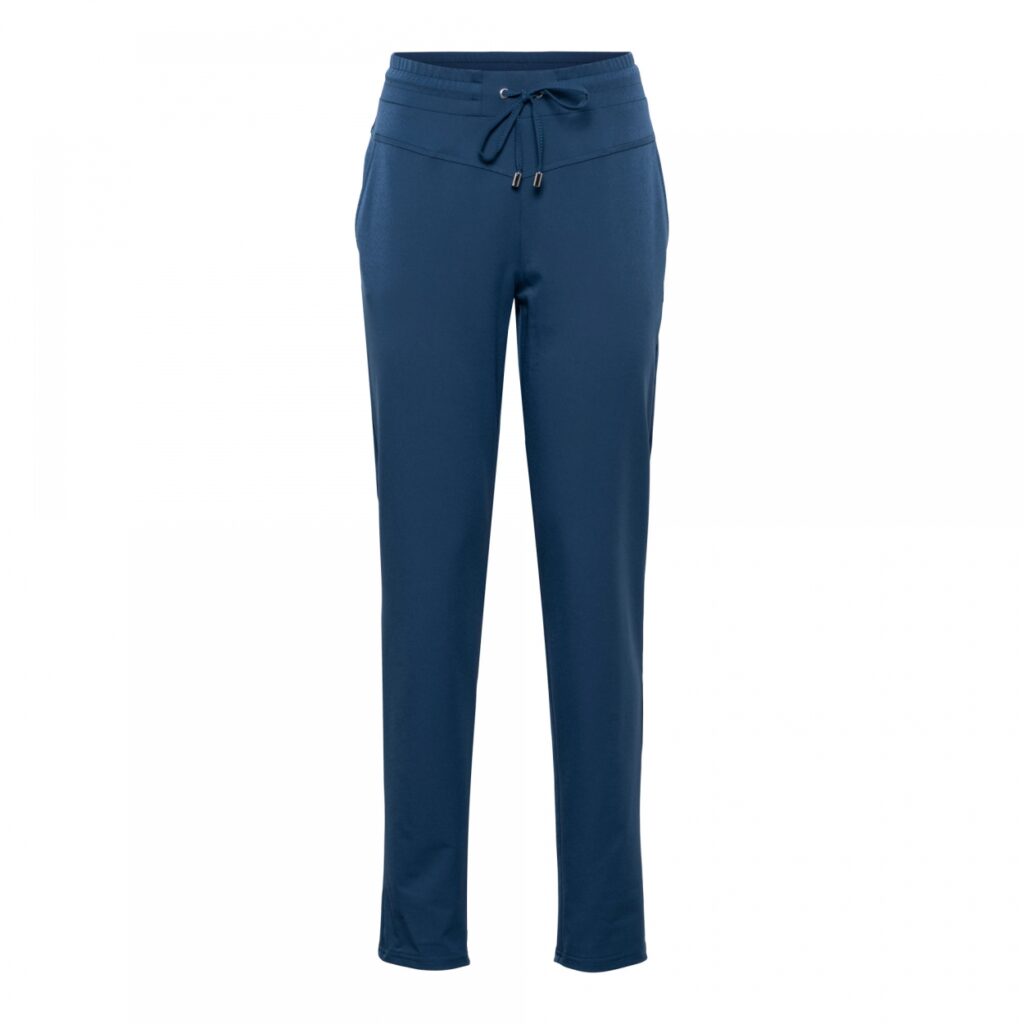 &Co Woman - Penny Travel - Denim - Denim - Travelstof - Broek - Pants - Blauw - Dameskleding