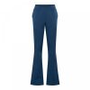 &Co Woman - Penelope Flared - Denim - Travelstof - Broek - Blauw - Dameskleding