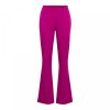 &Co Woman - Penelope Flare Travel - Raspberry Dameskleding broek roze van Travelstof