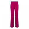 &Co Woman - Chrissy Comfort - Raspberry Travelstof Kleding Dames Broek Roze