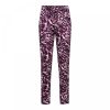 &Co Woman - Delly Random Spot - Raspberry - Travelstof Dames - Broeken