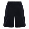 &Co Woman - Philis Trouser Travel - Navy Damesbroek korte broek vrouwen mode travelstof blauw